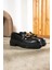Günlük Kadın Loafer Klasik Kalın Tabanlı Zincirli Oval Burunlu Makosen Ayakkabı 400-420-430-440 5