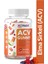 Elma Sirkeli Gummy Folik Asit Içeren Sindirim ve Takviye Edici Gıda Vegan Gummies 3lü Set 2