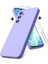Samsung Galaxy A17 Kılıf Kamera Korumalı Renkli Yumuşak Mat Silikon + 9h Ekran Koruyucu Cam Set 2in1 1