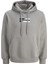 Jack&jones 12268422 Kapsonlu Erkek Sweat - Gri 4