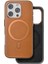 iPhone 16 Pro Puskas Magsafe Kapak - Açık Kahve 1