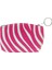Bozuk Para Cüzdanı Anahtarlık Zebra Desenli Pembe Renk 1