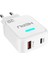 20W USB + Type-C Çıkışlı Hızlı Şarj Adaptör, Lightning Kablo Dahil 2