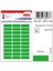Ofis Etiketi Poşetli 12X30 mm Fosforlu Yeşil OFC-107 1
