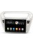 MYG-8128 Serisi Peugeout 301 2013-2018 Model Uyumlu 8gb Ram 128GB Hafıza QLED Carplay Android Auto Destekli Multimedya Oem Navigasyonlu Teyp 1