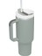 304 L Çelik 1,2 L Yeşil Pipetli El Termos Mug CIN856YS 1