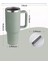 304 L Çelik 1,2 L Yeşil Pipetli El Termos Mug CIN856YS 4