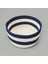Renkli Nautical Dekoratif Sepet, Siyah/beyaz, 20X10 Cm, Şık ve Fonksiyonel Tasarım 3