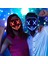 Halloween Cadılar Bayramı Maskesi LED Neon Işıklı Maske Eğlence Organizasyon Korkunç Parti Maskesi 4