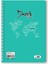 40 Yaprak Kareli A4 Plastik Kapak Spiralli Defter 4