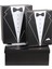 Erkek Iç Giyim Seti, Bakım ve Çeyiz Kolisi, Nişan ve Damat Bohçası, Siyah 3