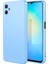 Samsung Galaxy A07 Uyumlu Silikon Kılıf - Kamera Korumalı Esnek Pastel Renk Kapak - Mavi 1