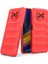Poco X3 Nfc Uyumlu Silikon Kılıf - Kamera Korumalı Esnek Yeni Nesil Airbag Kapak - Kırmızı 1