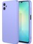 Samsung Galaxy A07 Uyumlu Silikon Kılıf - Kamera Korumalı Esnek Pastel Renk Kapak - Lila 1