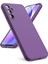 Samsung Galaxy A17 Uyumlu Silikon Kılıf - Kamera Korumalı Esnek Pastel Renk Kapak - Mor 1