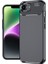 Apple iPhone 16E Uyumlu Silikon Kılıf Karbon Desenli Darbe Emici Autofocus Tam Koruma Kapak - Siyah 1