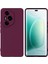 Honor 400 Pro Uyumlu Silikon Kılıf - Kamera Korumalı Esnek Pastel Renk Kapak - Bordo 1