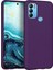 General Mobile Gm 21 Plus Uyumlu Silikon Kılıf - Esnek Tam Koruma Pastel Renk Kapak - Mor 1