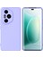 Honor 400 Pro Uyumlu Silikon Kılıf - Kamera Korumalı Esnek Pastel Renk Kapak - Lila 1