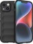 Apple iPhone 15 Uyumlu Silikon Kılıf - Kamera Korumalı Esnek Yeni Nesil Airbag Kapak - Siyah 1