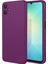 Samsung Galaxy A07 Uyumlu Silikon Kılıf - Kamera Korumalı Esnek Pastel Renk Kapak - Mor 1