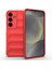 Samsung Galaxy S25 5g Uyumlu Silikon Kılıf - Kamera Korumalı Esnek Yeni Nesil Airbag Kapak - Kırmızı 1