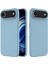 Apple iPhone 17 Air Uyumlu Silikon Kılıf - Pastel Renk Tonu Esnek Tam Koruma Kapak - Mavi 1