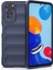 Redmi Note 11 Uyumlu Silikon Kılıf - Kamera Korumalı Esnek Yeni Nesil Airbag Kapak - Lacivert 1