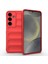 Samsung Galaxy A36 Uyumlu Silikon Kılıf - Kamera Korumalı Esnek Yeni Nesil Airbag Kapak - Kırmızı 1