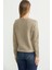 Dore Düğme Detaylı Yünlü Triko Hıırka - Bej 5