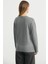Bisiklet Yaka Yünlü Basic Triko Kazak - Gri 5
