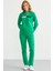 Dik Yaka Fermuarlı Eşofman Takım - Yeşil 4