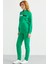 Dik Yaka Fermuarlı Eşofman Takım - Yeşil 5