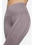 Trainng Go Dri Fit Infinalock High Rise 7/8 Leggings 6 Cepli Toparlayıcı Yüksek Belli Reflektörlü Antrenman Taytı Koyu Mor 1