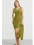 Ikili Elbise Hırka Triko Takım - Yeşil 2