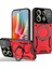 Xiaomi Redmi Note 13 Pro 5g Kılıf Joy Lens Standlı Kapak - Kırmızı 1