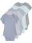 5'li Saf Pamuklu Bodysuit (0-3 Yaş) 2