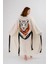 Müslin Kimono %100 Pamuklu Kaplan Baskılı Desenli Bornoz Kaftan Sabahlık 1