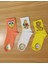 3'lü Sünger Bob Temel Reis ve Minion Rush Desenli Kolej Set Çorap 3
