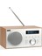 MB420 Dab+/fm Dijital Radyo | Bluetooth, Ahşap Tasarım, 60 Radyo Kanalı, Çift Alarm, Usb/aux Giriş-Çıkış, Hi-Fi 5W Hoparlör, Sleep Timer, LCD Ekranlı Mutfak & Ev Radyosu 1