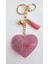 Hediyelik Zirkon Taşlı Şeker Pembe Anahtarlık 1