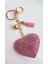 Hediyelik Zirkon Taşlı Şeker Pembe Anahtarlık 2