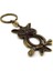 Baykuş Gece Hayvanı Orman Bronz Eskitme Metal Anahtarlık KC251 1