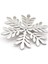 Kar Tanesi Snow Flake Yeni Yıl Yılbaşı Paslanmaz Çelik Broş Rozet RZ295 2