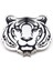 Bengal Kaplanı Tiger Paslanmaz Çelik Rozet Broş Pin Yaka Süsü RZ293 1