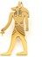 Anubis Mısır Koruyucu Sonsuz Yaşam Mitolojik Sarı Paslanmaz Çelik Broş Rozet RZ335 1