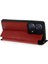 Xiaomi Redmi Note 13 Pro 4g Kılıf Flip Cover - Kırmızı 6