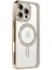iPhone 16 Pro Kılıf Joke Simli Magneticsafe Kılıf - Gold 1
