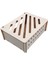 Modem Saklama Kutusu Çapraz Desen - 25X18X9 cm 1