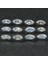 1.55CT 12PCS Lot Marquise Natural Rainbow White With Luster Moonstone - Gems 1